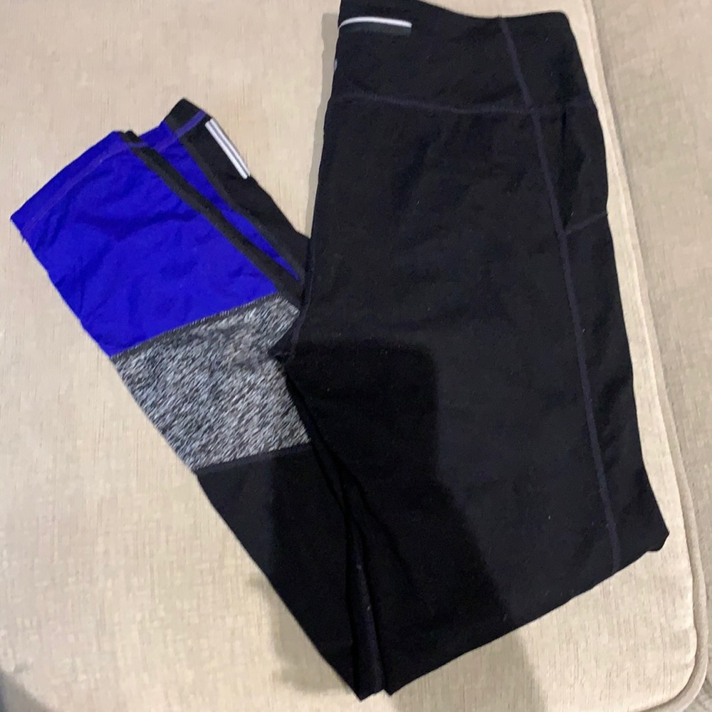 Tangerine Full Length Athletic Leggings